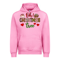 Fuchsia Pink oh christmas tree Urban Hoodie - JahusDesignShop