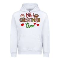White oh christmas tree Urban Hoodie - JahusDesignShop