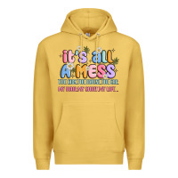Antique Gold its all a mess Premium Hoodie - JahusDesignShop
