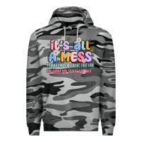 Slate Camo its all a mess Premium Hoodie - JahusDesignShop