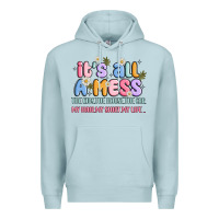 Blue Mist its all a mess Premium Hoodie - JahusDesignShop