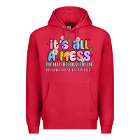 Cardinal its all a mess Premium Hoodie - JahusDesignShop