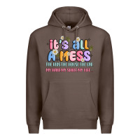 Coffee its all a mess Premium Hoodie - JahusDesignShop