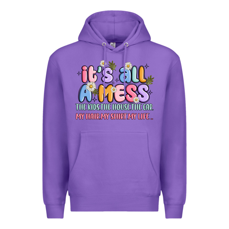 Its All A Mess Premium Hoodie by JahusDesignShop | Teevron