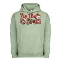 Pigment Oil Green tis the season american football little debbie tree cakes Urban Hoodie - JahusDesignShop