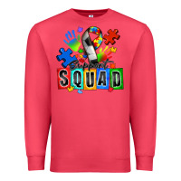 Cardinal soccer support squad autism Premium Sweatshirt - Zillion Design Studio