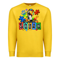 Lemon soccer support squad autism Premium Sweatshirt - Zillion Design Studio