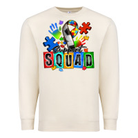 Sandshell soccer support squad autism Premium Sweatshirt - Zillion Design Studio