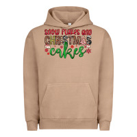 Pigment Burro Snowflakes and Christmas cakes Urban Hoodie - JahusDesignShop