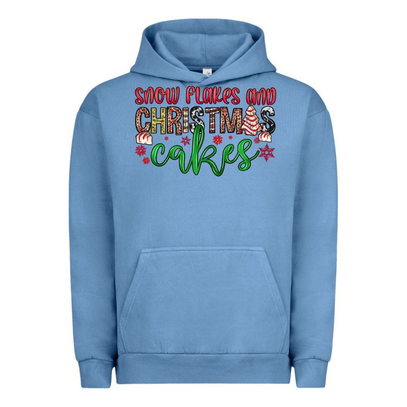 Snowflakes And Christmas Cakes Urban Hoodie by JahusDesignShop | Teevron