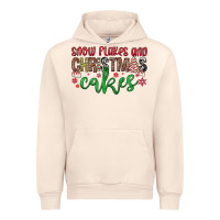 Sandshell Snowflakes and Christmas cakes Urban Hoodie - JahusDesignShop