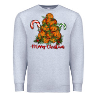 Heather Grey Merry Christmas Basketball Premium Sweatshirt - RanaPortraitStore
