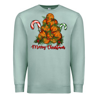 Seafoam Merry Christmas Basketball Premium Sweatshirt - RanaPortraitStore