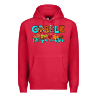 Cardinal gobble till you wobble Premium Hoodie - AdoDesignShop