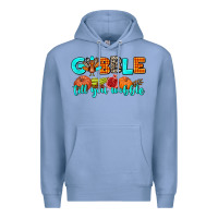 Colony Blue gobble till you wobble Premium Hoodie - AdoDesignShop