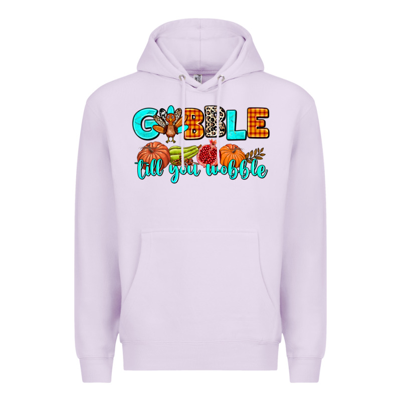 Gobble Till You Wobble Premium Hoodie by AdoDesignShop | Teevron