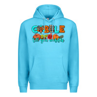 Ocean Blue gobble till you wobble Premium Hoodie - AdoDesignShop