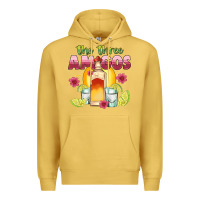 Antique Gold the three amigos Premium Hoodie - JahusDesignShop
