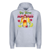 Heather Grey the three amigos Premium Hoodie - JahusDesignShop