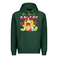 Sports Green the three amigos Premium Hoodie - JahusDesignShop