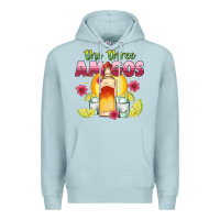 Blue Mist the three amigos Premium Hoodie - JahusDesignShop