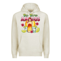 Oatmeal Heather the three amigos Premium Hoodie - JahusDesignShop
