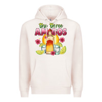 Pale Pink the three amigos Premium Hoodie - JahusDesignShop