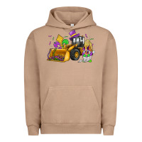 Pigment Burro mardi gras gnome bulldozer Urban Hoodie - JahusDesignShop