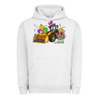 Pigment Lunar Rock mardi gras gnome bulldozer Urban Hoodie - JahusDesignShop