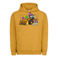 Pigment Peanut Butter mardi gras gnome bulldozer Urban Hoodie - JahusDesignShop