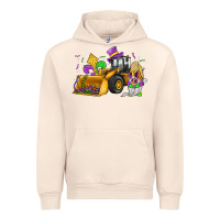 Sandshell mardi gras gnome bulldozer Urban Hoodie - JahusDesignShop