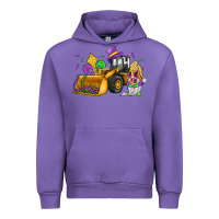 Tulip mardi gras gnome bulldozer Urban Hoodie - JahusDesignShop