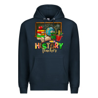 Navy history teacher Premium Hoodie - AdoDesignShop