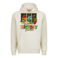 Oatmeal Heather history teacher Premium Hoodie - AdoDesignShop