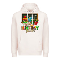 Pale Pink history teacher Premium Hoodie - AdoDesignShop