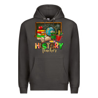 Smoke history teacher Premium Hoodie - AdoDesignShop