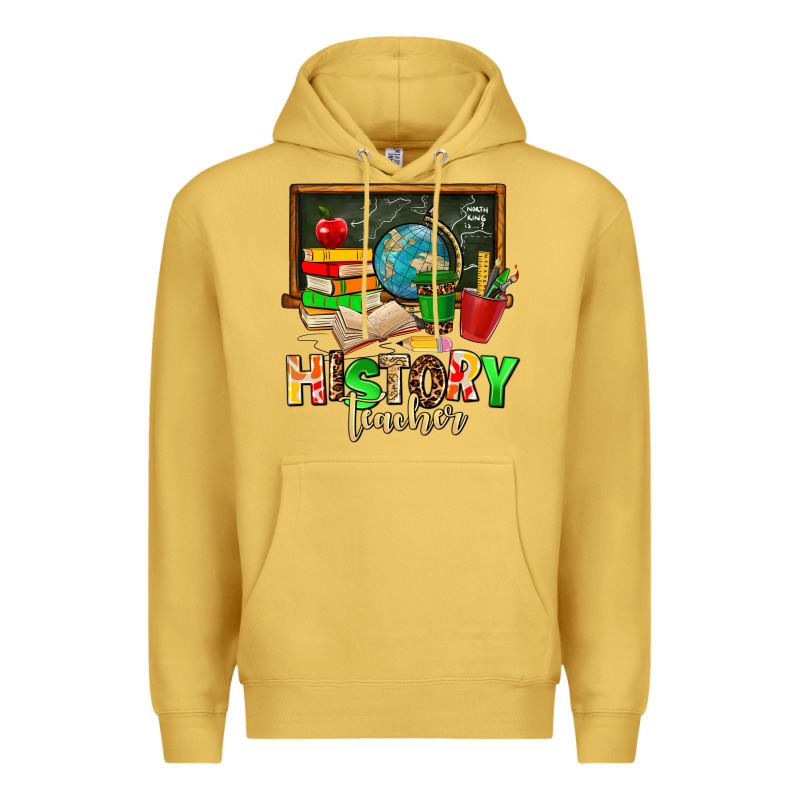 History Teacher Premium Hoodie by AdoDesignShop | Teevron
