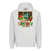 Dove Grey history teacher Premium Hoodie - AdoDesignShop