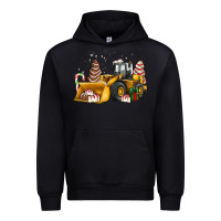 Black little debbie tree cakes bulldozer Urban Hoodie - JahusDesignShop