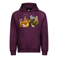 Mauve Wine little debbie tree cakes bulldozer Urban Hoodie - JahusDesignShop