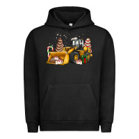 Pigment Black little debbie tree cakes bulldozer Urban Hoodie - JahusDesignShop