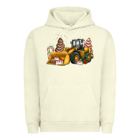 Pigment Pistachio little debbie tree cakes bulldozer Urban Hoodie - JahusDesignShop
