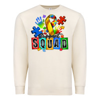 Sandshell softball support squad autism Premium Sweatshirt - Zillion Design Studio