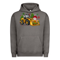 Pigment Tornado christmas bulldozer snowman Urban Hoodie - JahusDesignShop