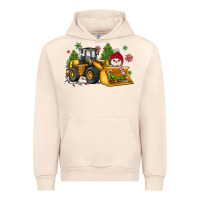 Sandshell christmas bulldozer snowman Urban Hoodie - JahusDesignShop