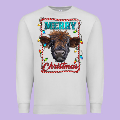 Premium Sweatshirt Merry Christmas Calf