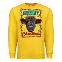 Lemon Merry Christmas Calf Premium Sweatshirt - RanaPortraitStore