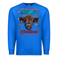True Royal Merry Christmas Calf Premium Sweatshirt - RanaPortraitStore