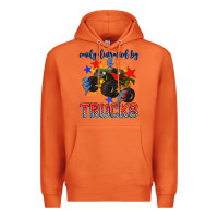 Carrot easily distracted by trucks Premium Hoodie - AdoDesignShop