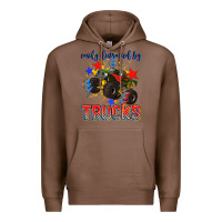 Chestnut easily distracted by trucks Premium Hoodie - AdoDesignShop
